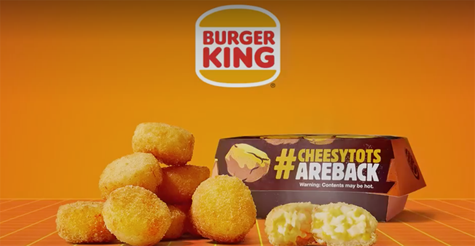 Mustsee videos Burger King adds Cheesy Tots back on menu Nation's